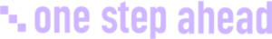 One Step Ahead - bright logo