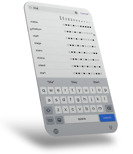 BIP39 binary search